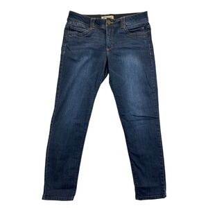 Democracy Jeans Womens 12‎ Blue Denim "Ab" Technology Dark Wash